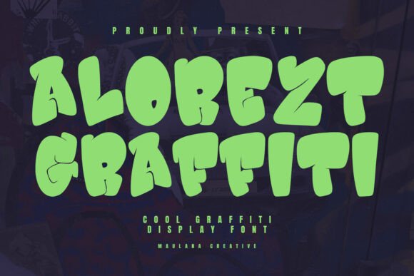 Alorezt Graffiti: A Bold Display Font for Editorial Impact