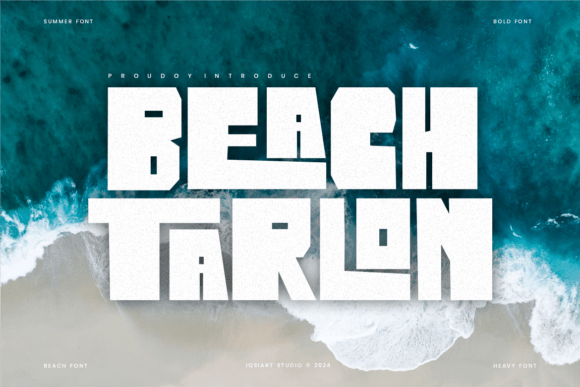 Beach Tarlon: A Display Font That Anchors Your Editorial Voice