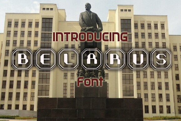 Belarus: A Display Font That Adds Instant Character to Brand Work