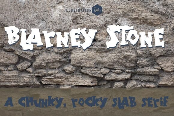 Blarney Stone: A Thoughtful Display Font for Editorial Warmth