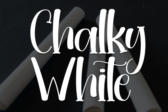 Chalky White: A Display Font That Turns Headlines Into Moments