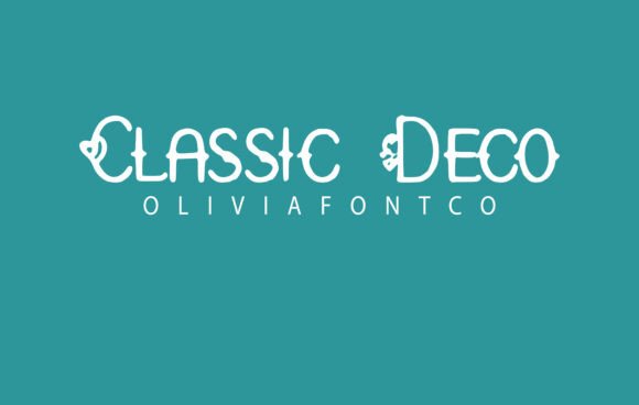 Classic Deco: A Handwritten Display Font That Elevates Digital Branding