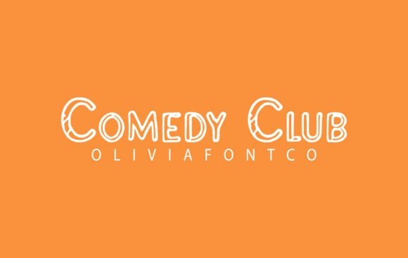 Comedy Club: A Handwritten Display Font That Feels Human