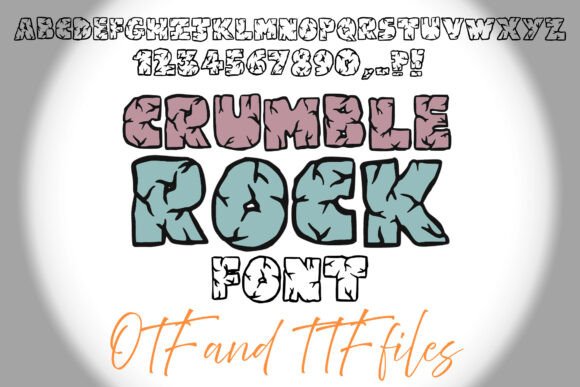 Crumble Rock: A Display Font That Adds Grit to Digital Branding