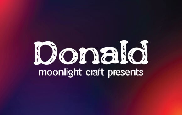 Donald: A Display Font That Elevates Digital Branding