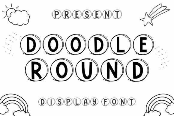 Doodle Round: A Playful Display Font That Makes Campaigns Instantly Recognizable