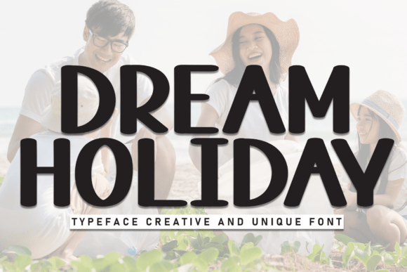 Dream Holiday: A Whimsical Handwritten Font for Digital Brand Moments