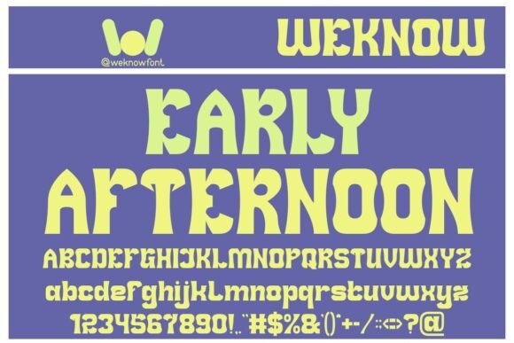 Early Afternoon: A Display Font for Editorial Warmth and Clarity