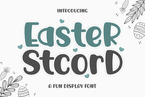 Easter Stcord: A Display Font That Earns Its Space