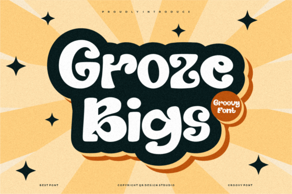 Groze Bigs: A Groovy Display Font That Elevates Your Brand