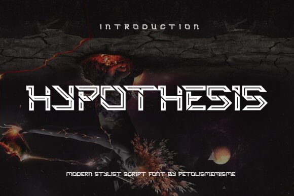 Hypothesis: A Futuristic Display Font for Digital Branding