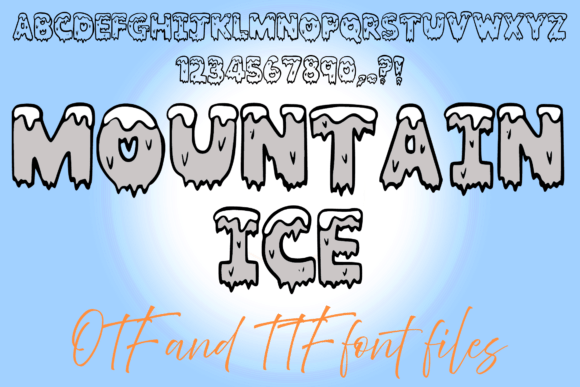 Mountain Ice: A Playful Display Font for Scroll-Stopping Campaigns
