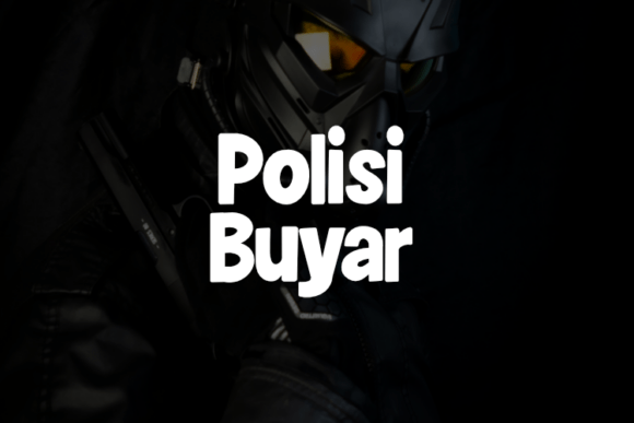 Polisi Buyar: A Bold, Human Display Font That Earns Its Space