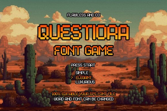 Questiora: A Display Font That Makes Your Campaigns Instantly Recognizable