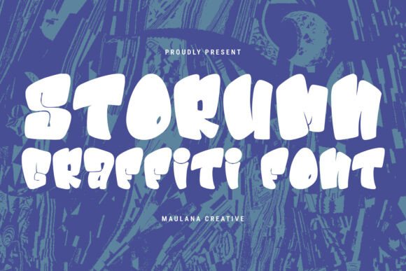 Storumn Graffiti: A Bold Display Font for Scroll-Stopping Marketing