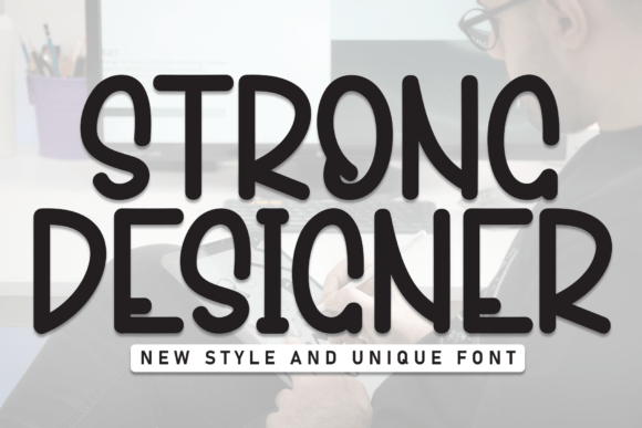Strong Designer Font: Warm, Handwritten Charm for Your Brand