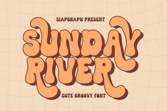 Sunday River Font: A Vibrant Display Typeface for Small Business Branding