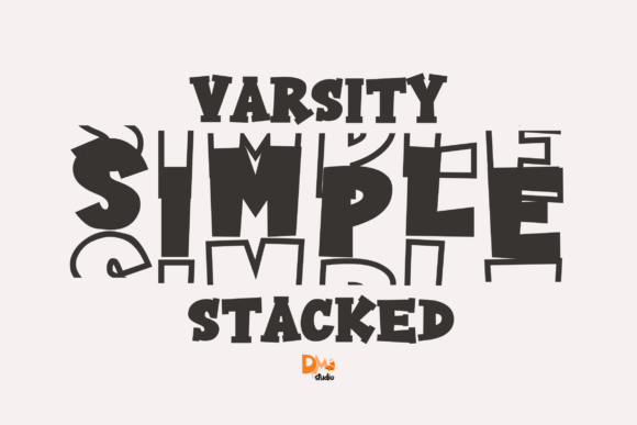 Varsity Simple Stacked: A Display Font That Builds Brand Confidence
